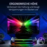 Razer Monitor Stand Chroma - Aluminium-Monitor-Ständer mit 4-fach-USB-C-Hub, Powered by Razer Chroma™ RGB