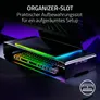 Razer Monitor Stand Chroma - Aluminium-Monitor-Ständer mit 4-fach-USB-C-Hub, Powered by Razer Chroma™ RGB