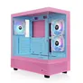 THERMALTAKE View 270 Plus TG ARGB Mid Tower E-ATX Gehäuse Sichtfenster pink