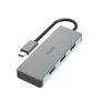 Hama 00200105 USB-C-Hub, Multiport, 4 Ports USB-A