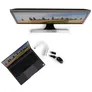 Hama 00200120 USB-Hub, 4 Ports, USB 2.0, 480 Mbit/s, weiß