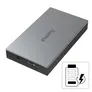 Hama 00200115 USB-Hub, 4 Ports, USB 3.0, 5 Gbit/s, Schnellladen, inkl. Kabel und Netzteil