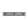 Hama 00200135 KVM-Umschalter Connect2Switch, inkl. Kabel, 4 Ports