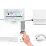 Hama 00200135 KVM-Umschalter Connect2Switch, inkl. Kabel, 4 Ports