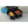 Philips NA352/04 3000 Series Airfryer Dual Basket, schwarz