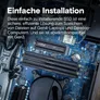 Crucial P310 1TB PCIe Gen4 2280 NVMe M.2 SSD mit Kühlkörper