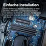 Crucial P310 4TB PCIe Gen4 2280 NVMe M.2 SSD mit Kühlkörper