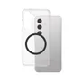 CARE by PanzerGlass® Flagship Case Clear  w. Black QI Compatible Galaxy S25