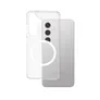 CARE by PanzerGlass® Flagship Case Clear w. white QI Galaxy S25 Plus