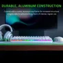 RAZER Huntsman Mini Mercury - Linear Optische Switches (RED), Formfaktor von nur 60 %, Doubleshot PBT-Tastenkappen