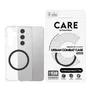 CARE by PanzerGlass® Flagship Case Clear/Black QI Compatible Galaxy S25 Plus