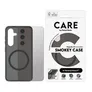 CARE by PanzerGlass® Flagship Case Smokey w. Black QI Compatible Galaxy S25