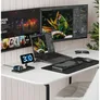 Satechi Magnetic 2-in-1 Wireless Charging Stand Space Gray