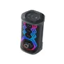 Soundcore Rave 3 Bluetooth Lautsprecher schwarz LED inkl 2 kabellose Mikrofone