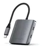 Satechi USB-C PD (1x 75W) 4-Port Hub Space Grau