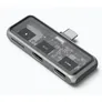 Satechi Mobile XR Hub 2-Port USB-C (1x 100W PD) mit microSD Reader Space Grau
