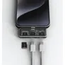 Satechi Mobile XR Hub 2-Port USB-C (1x 100W PD) mit microSD Reader Space Grau