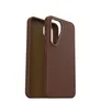 OtterBox Symmetry Cactus Leather Case für Samsung Galaxy S25 Rich Adove - brown
