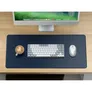 Satechi Vegan-Leather Premium Desk Mat Blau