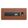 Satechi Vegan-Leather Premium Desk Mat Braun
