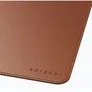 Satechi Vegan-Leather Premium Desk Mat Braun