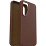 OtterBox Symmetry Cactus Leather Case für Samsung Galaxy S25+ Rich Adove brown