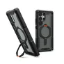 UAG Urban Armor Gear Plasma XTE Kickstand Case mit Magnet-Modul Samsung Galaxy S25 Ultra schwarz/orange