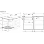 Siemens ED811HQ26E iQ500 Kochfeld mit Dunstabzug (Induktion) 80 cm Rahmenlos