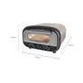 UNOLD 68806 Pizzaofen Alfredo inkl. Pizzastein und Pizzaschieber