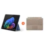 Microsoft Surface Pro (11. Edition) Copilot+ PC 13" OLED 2in1 Saphir Snapdragon® X Elite 16GB/1TB SSD Win11 EP2-08390 ohne Netzteil inkl. MS Surface Pro Keyboard mit Stiftaufbewahrung Sand