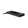RAZER USB 4 Dock Schwarz - 4K, 1x HDMI 2.1 (120 Hz), 1x DP 1.4 (240 Hz), 2x USB-A (2. Gen), 2x USB-A (1. Gen), 2x USB-C (10 Gb/Sek.), 1x Gbit Ethernet, 1x SD 3.0 UHS-II, 1x 3,5mm Klinke, 180W