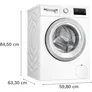 Bosch WAN28127 Waschmaschine 8 kg 1400 U/min