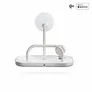 Zens Aluminium Series 4 in 1 Magnetic Wireless Charger + Watch 65W Qi2 weiß