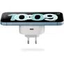 Zens Essential Series Magnetic Wireless Charging Adapter für die Steckdose 18W USB-C + 1x 15W Qi weiß