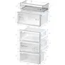 Bosch KGN392LAF Serie 4 Freistehende Kühl-Gefrier-Kombination