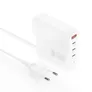 4smarts Ladegerät GaN Flex Pro 100W 3 USB-C+1 USB-A, Travel Edition