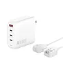 4smarts Ladegerät GaN Flex Pro 100W 3 USB-C+1 USB-A, Travel Edition
