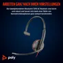 Poly Blackwire 3210 Monaural USB-C Headset +USB-C/A Adapter (Bulk)