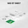 4smarts Qi2 Ladestation Trident mit Charger für Samsung Watch, weiß