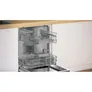 Bosch SMI4ETS08E Serie 4 Teilintegrierter Geschirrspüler EEK B 60cm Edelstahl