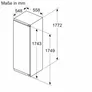 Bosch KIR21NSE0 Serie 2 Einbau-Kühlschrank