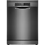Bosch SMS6ECC12E Serie 6 Freistehender Geschirrspüler EEK A 60cm black inox