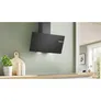 Bosch DWK85DK60 Serie 2 Wandesse 80 cm Klarglas schwarz bedruckt