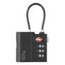 4smarts Standort-Finder SkyTag TSA Lock schwarz