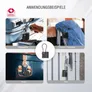 4smarts Standort-Finder SkyTag TSA Lock schwarz