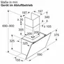 Siemens LC65KDK60 iQ100 Wandesse 60 cm Klarglas schwarz bedruckt