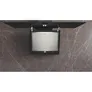 Siemens LC85KDK60 iQ100 Wandesse 80 cm Klarglas schwarz bedruckt