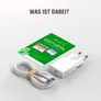 4smarts Ladegerät PDPlug Slim 20W GaN 1C + USB-C Kabel 1,5 m