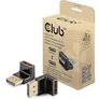 Club 3D DisplayPort 1.4 4K120Hz gewinkelter Adapter Stecker/ Buchse