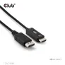 Club 3D Adapterkabel DisplayPort 1.4 zu HDMI 4K60Hz mit HDR St./St. 2m schwarz